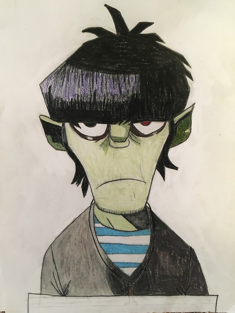 murdoc gorillaz phase 3 greeting card by puddingal4302 redbubble murdoc gorillaz phase 3 greeting card by puddingal4302 redbubble