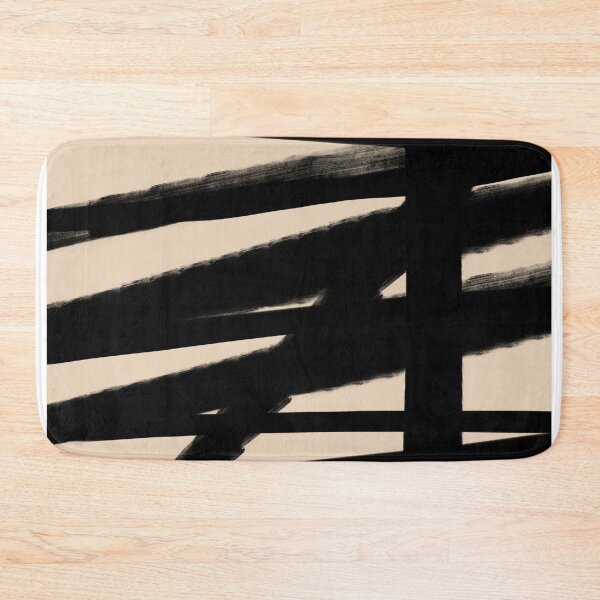 Item preview, BLACK AND BEIGE Lines Graphic P. Soulages Spirit designed and sold by Bebichic.