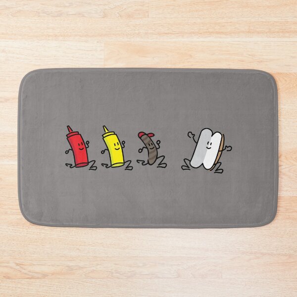 Item preview, Ketchup Catsup Mustard Bratwurst and Bun designed and sold by gstrehlow2011.