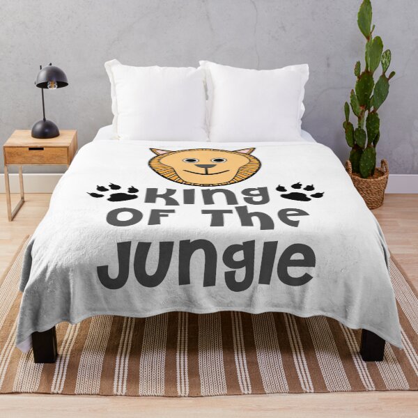 Item preview, King of the Jungle Funny Cute Animal Lover T-Shirt designed and sold by findgreatshirts.