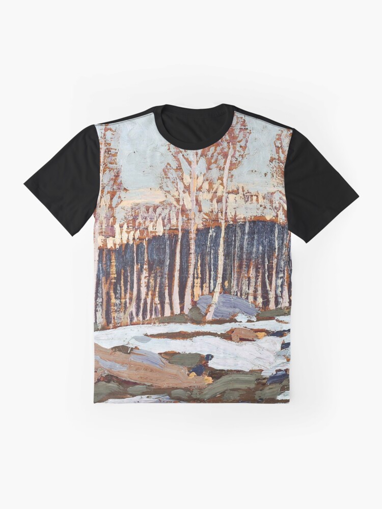 "Tom Thomson Birches" Tshirt by ArtExpression Redbubble