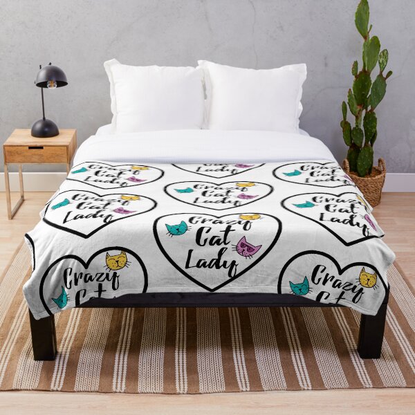 Item preview, Crazy Cat Lady Heart Sticker Girly Love designed and sold by Bebichic.