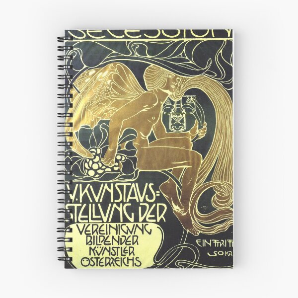 Item preview, Art Nouveau Vintage Poster by Koloman Moser designed and sold by ArtExpression.
