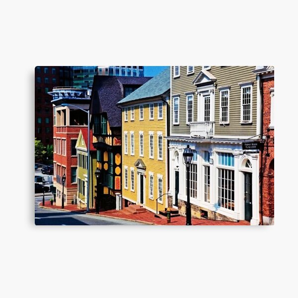 Fleur-de-Lys Building - Providence, RI - Used by H.P. Lovecraft photograph Canvas Print