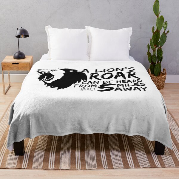Item preview, A Lion's Roar Can Be Heard Miles Away Sarcasm Humor T-Shirt designed and sold by findgreatshirts.