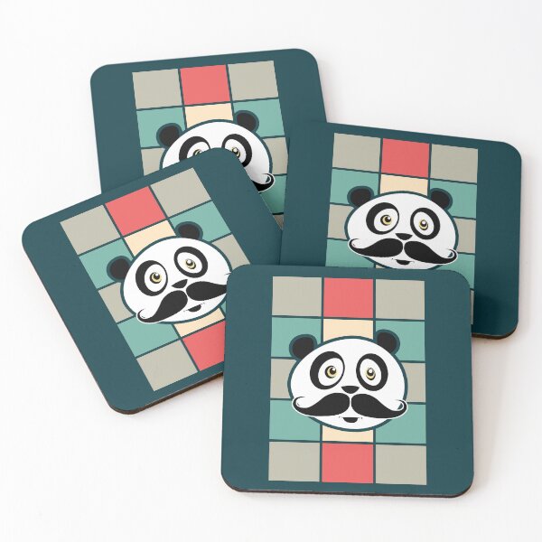 Item preview, Mustache Panda designed and sold by Adamzworld.