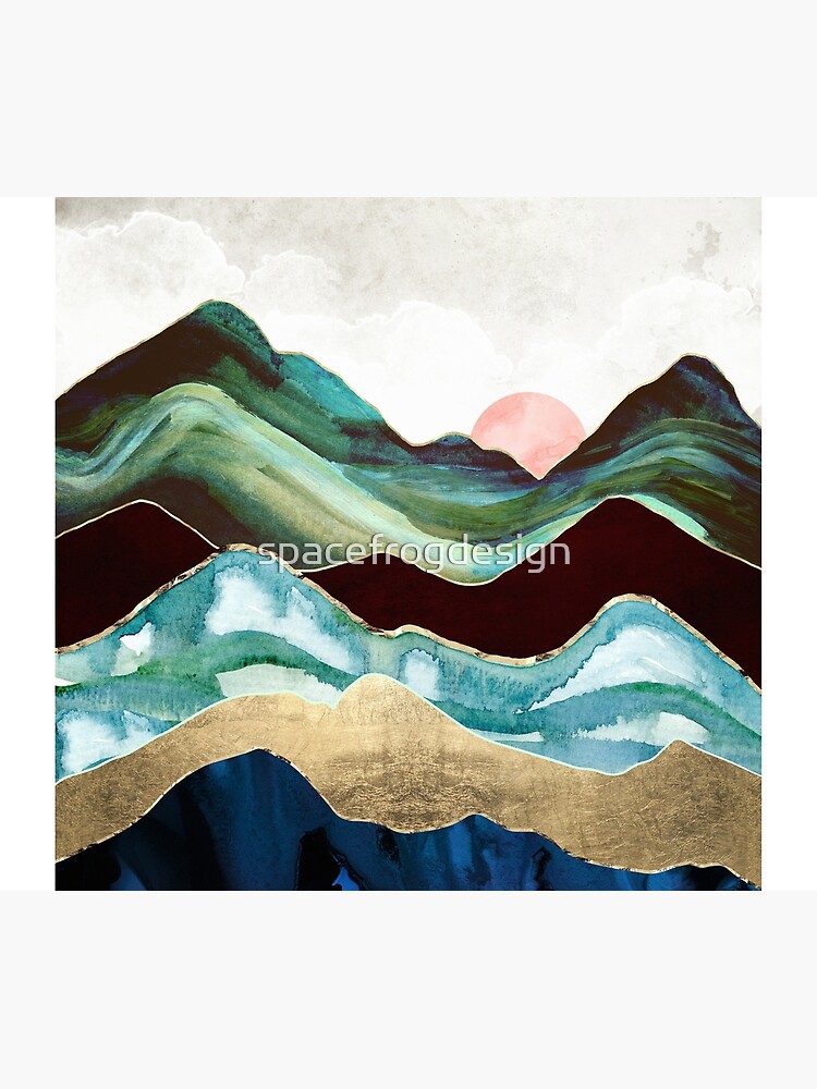 Velvet Mountains by spacefrogdesign