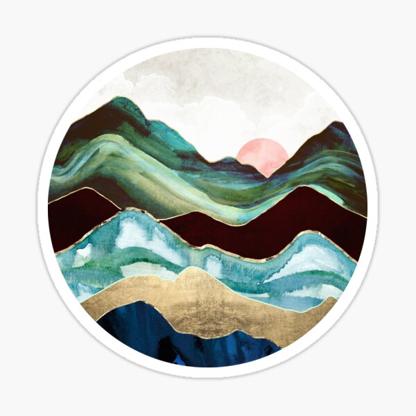 Item preview, Velvet Mountains designed and sold by spacefrogdesign.