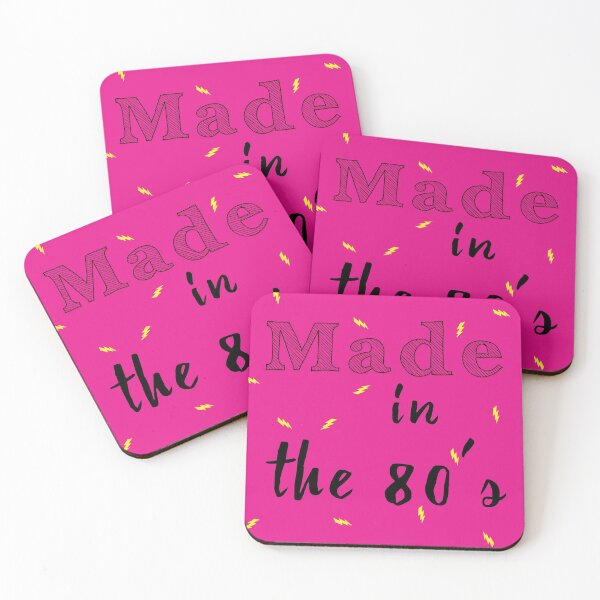 Item preview, Made in the 80's 1980 pink Vibes Colorful Pink vintage designed and sold by Bebichic.