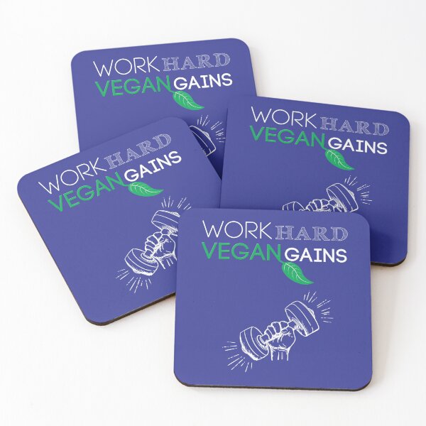 Item preview, Vegan Work Out Gains designed and sold by Bebichic.