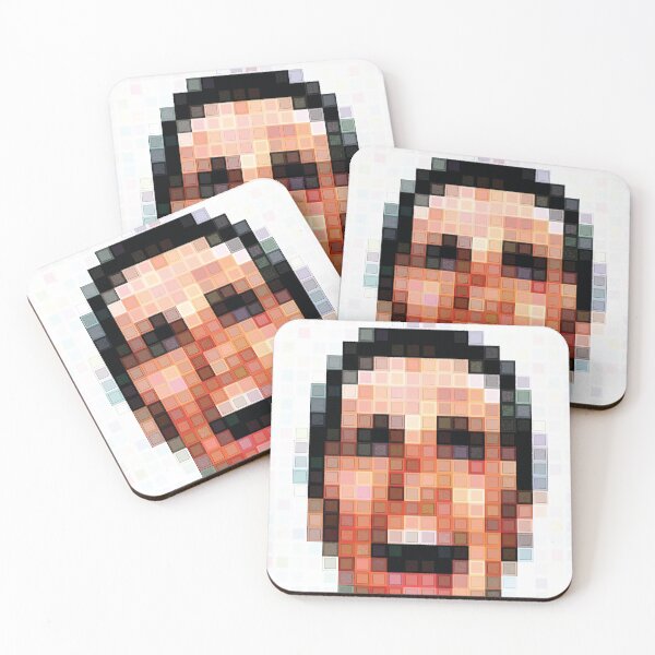 Item preview, Pixelated Famous Movies - 66 of 100 designed and sold by Stuff-on-Things.