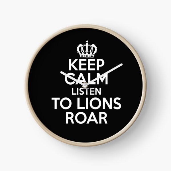 Item preview, Keep Calm Listen To Lion's Roar Animal Pet Lover T-Shirt designed and sold by findgreatshirts.