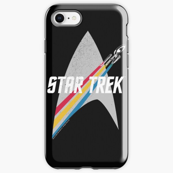 Star Trek Original Series Retro Striped Logo iPhone Tough Case