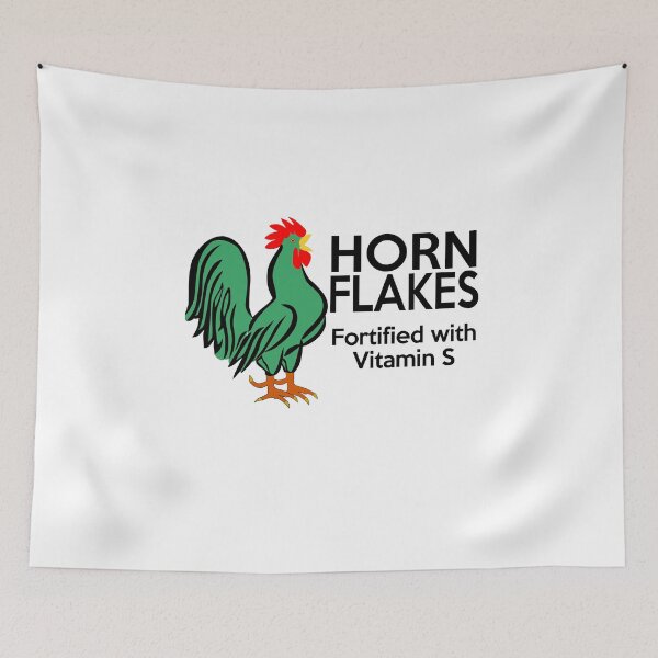 Item preview, Horn Flakes Parody Trinidad Soca T-shirts designed and sold by ravishdesigns.