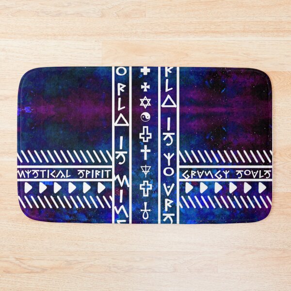 Item preview, My World is Yours Universe pattern Religious symbols designed and sold by Bebichic.