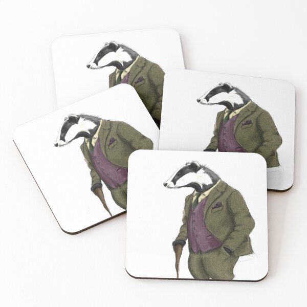 Item preview, Badger Illustration designed and sold by Tom Burns.