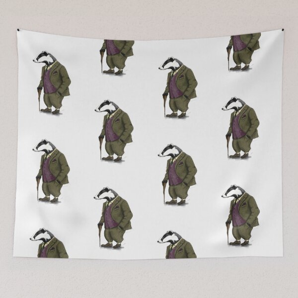 Item preview, Badger Illustration designed and sold by Tom Burns.