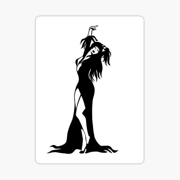 Elvira Mistress Of The Dark Stickers | Redbubble