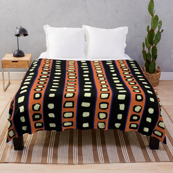 Item preview, Lines and Circles in Orange and Black designed and sold by Steve Martin.