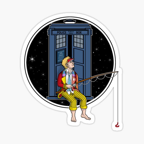 Doctor Who: Fishing Sticker