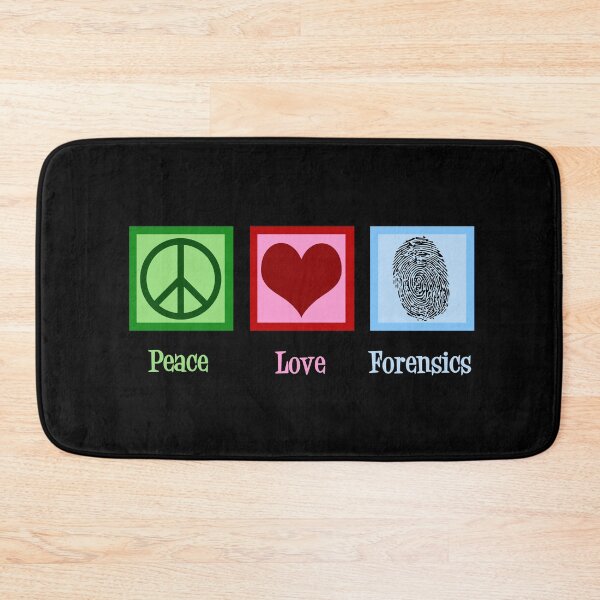 Item preview, Peace Love Forensics designed and sold by Epic Love Designs.