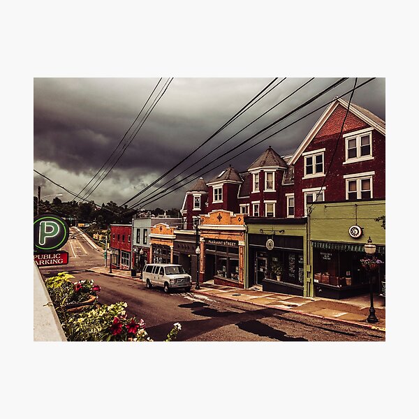 Gloomy Skies Photographic Print