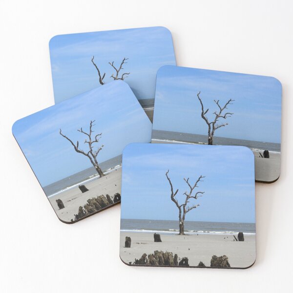 Item preview, Dead Tree On Sandy Beach  designed and sold by Nicholas Jager.