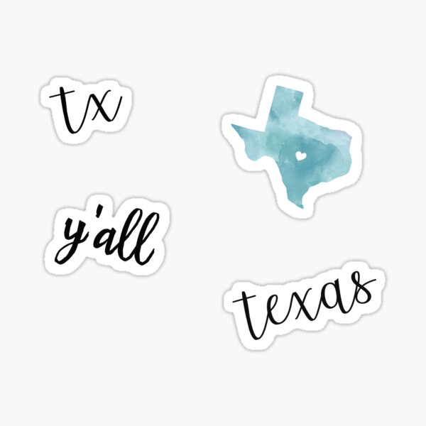 texas pack Sticker
