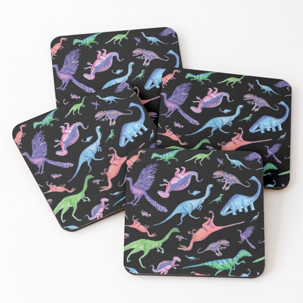 Item preview, Colorful Dinosaurs / Pattern designed and sold by NataliaMotta.