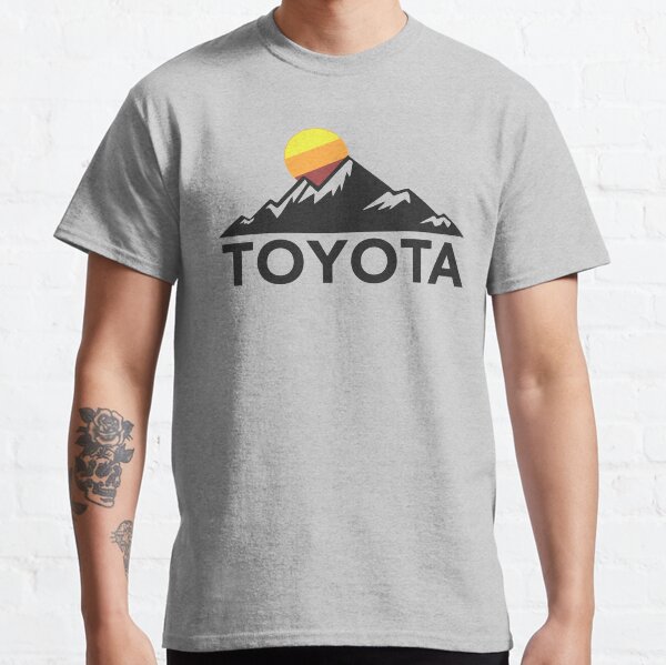 Toyota Mountain Back-Of-Shirt Design Classic T-Shirt