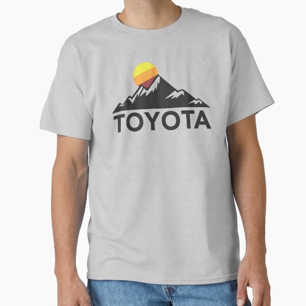 Vista previa del artículo con la obra «Diseño de Toyota Mountain para la parte posterior de la camiseta», diseñado y vendido por ChaseBig.
