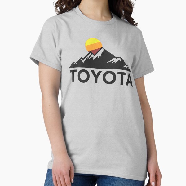 Vista previa del artículo con la obra «Diseño de Toyota Mountain para la parte posterior de la camiseta», diseñado y vendido por ChaseBig.
