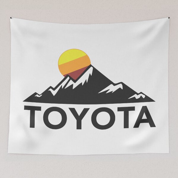 Item preview, Toyota Mountain Back-Of-Shirt Design designed and sold by ChaseBig.