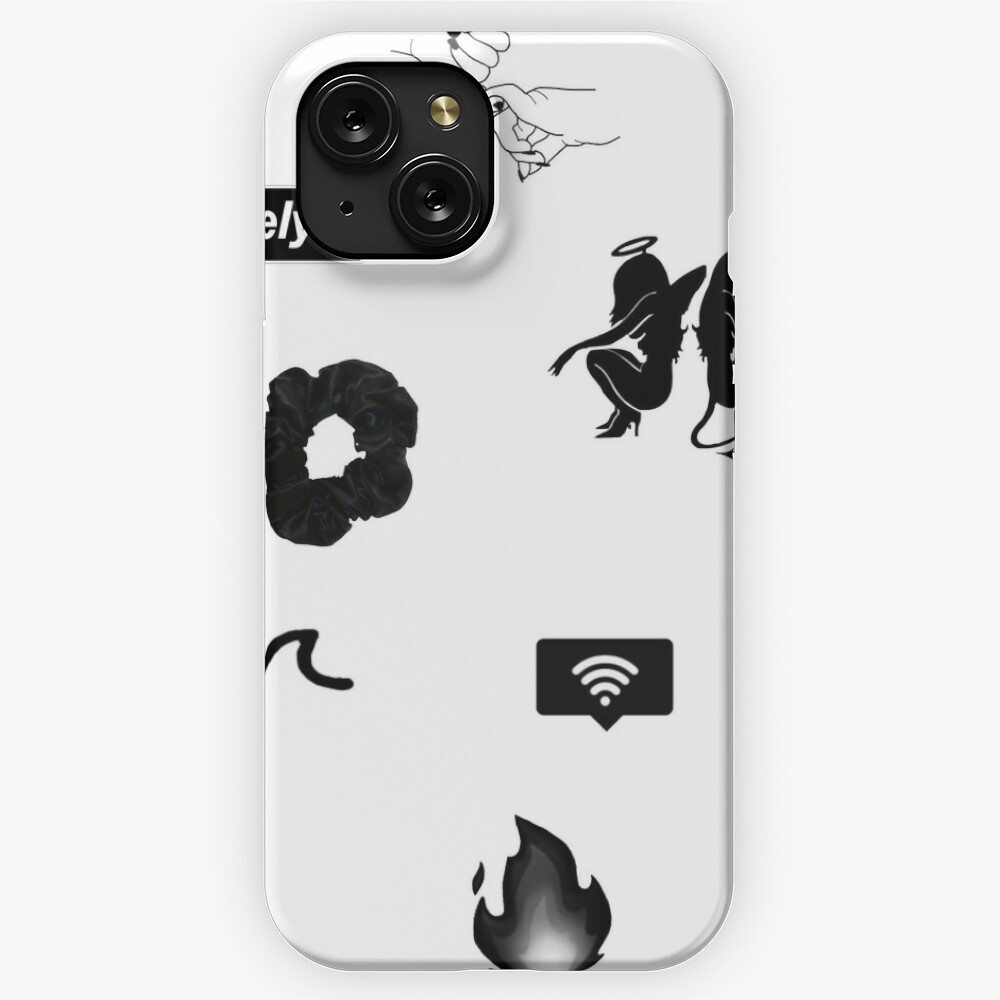 Black Sticker Pack ' Sticker by Lauren53103  Black stickers, Aesthetic  stickers, Iphone case stickers