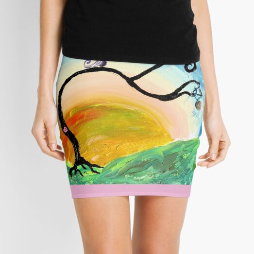 Sunset Day Dream Mini Skirt