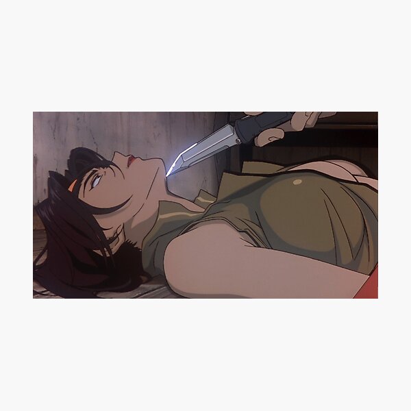 Cowboy bebop knife Photographic Print