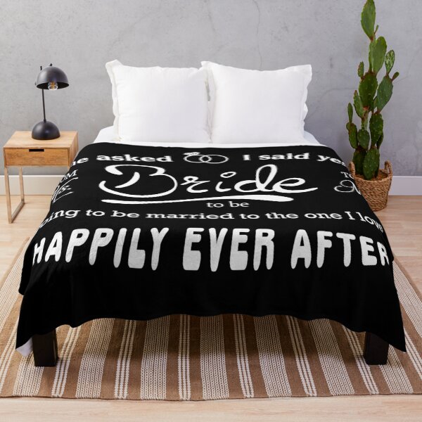 Item preview, Happily ever after knows - the t-shirt for the future bride designed and sold by dasmoment.