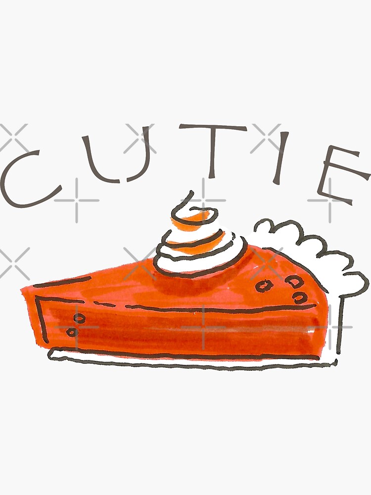 Watercolor Cutie Pie  by annieparsons