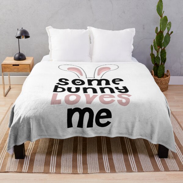 Item preview, Some Bunny Loves Me Cute Animal Rabbit Lover T-Shirt designed and sold by findgreatshirts.