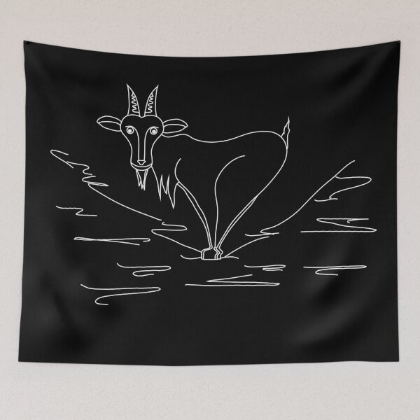Item preview, Goat white designed and sold by dasmoment.
