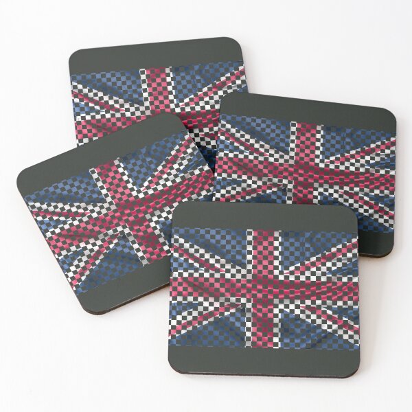 Item preview, Checkered Union Jack Flag designed and sold by MrVPhotography.