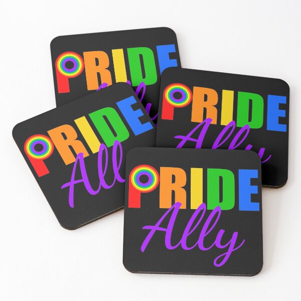 Aperçu de l'œuvre Allié de la Gay Pride créée et vendue par Epic Love Designs.