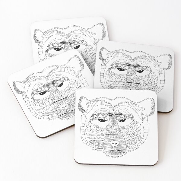 Item preview, Stylized Bear Head designed and sold by designcardinal.