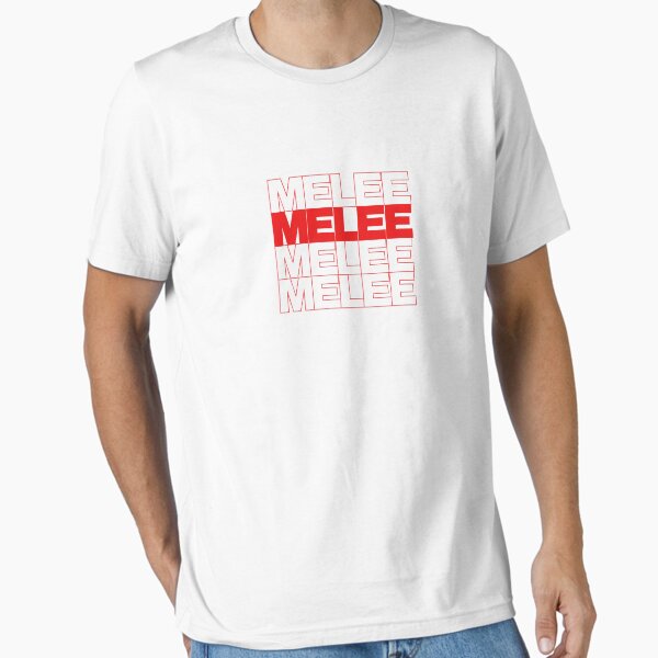 Vista previa del artículo con la obra «MELEE MELEE MELEE», diseñado y vendido por the NTRL.