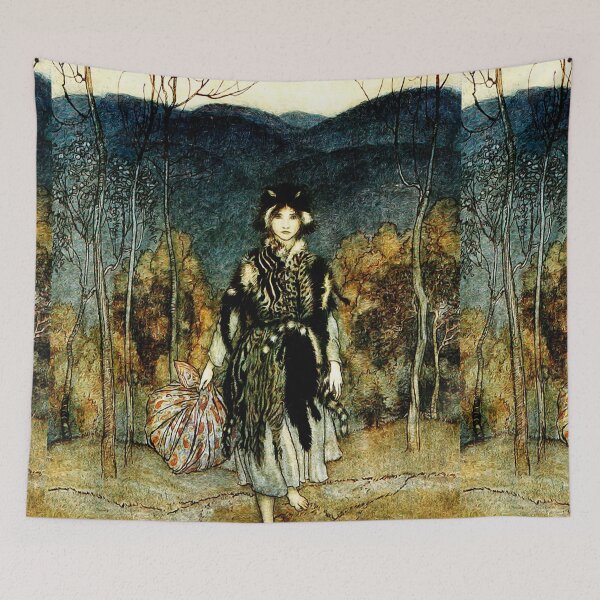 Item preview, A wildling girl in furs designed and sold by Vintage Designs +.