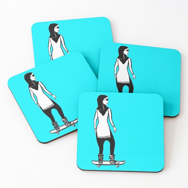 Item preview, Hijabi Skateboarder designed and sold by Ecojabi.