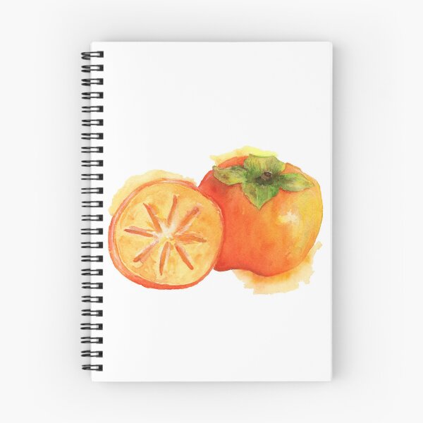 Item preview, Watercolor Persimmon designed and sold by Laura Jane Kirton.