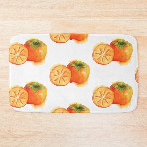 Item preview, Watercolor Persimmon designed and sold by Laura Jane Kirton.
