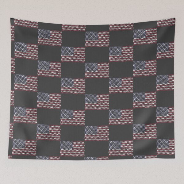 Item preview, Checkered USA Flag designed and sold by MrVPhotography.