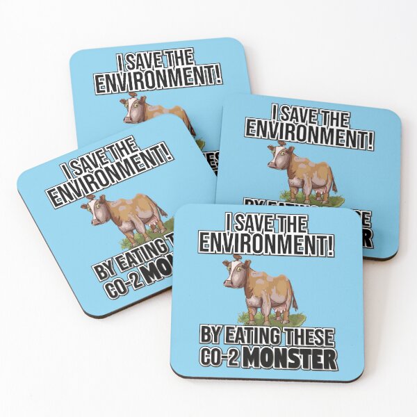 Item preview, I save the environment! meat eater designed and sold by Cutebutfunny.
